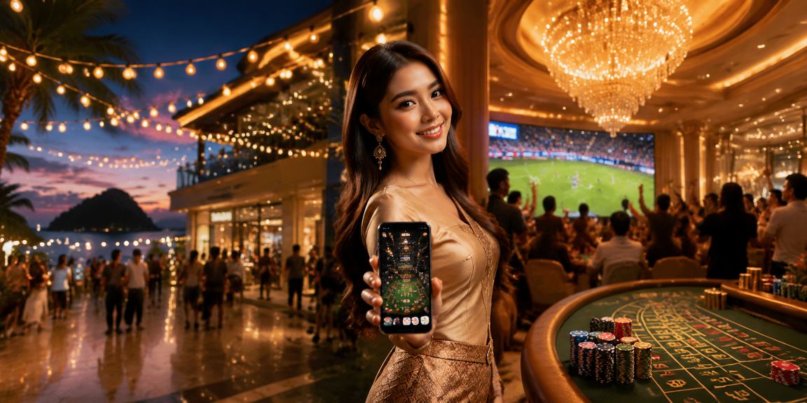 Pemain di Langkawi mengakses meja poker dalam talian kkslot melalui aplikasi mudah alih